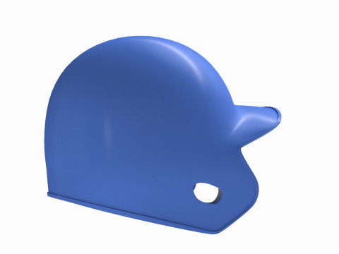Baseball Batting Helmet 03 3D Model