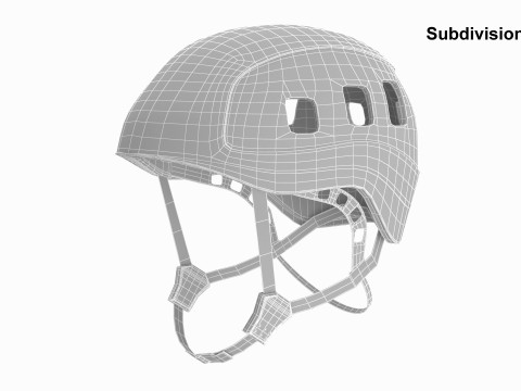 Safety Or Climbing Helmet 02 3D Model