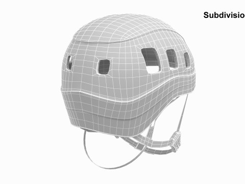 Safety Or Climbing Helmet 02 3D Model