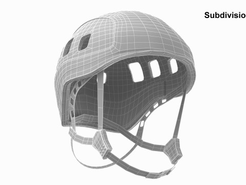 Safety Or Climbing Helmet 02 3D Model