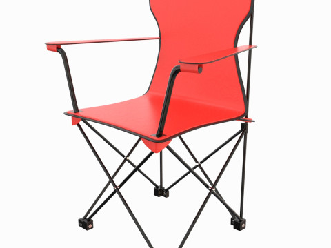 Folding Chair 01 3D 模型