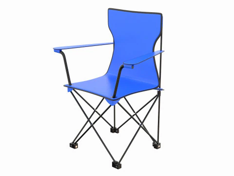Folding Chair 01 3D Model