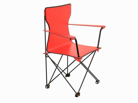 Folding Chair 01 3D Model