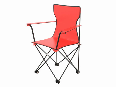 Folding Chair 02 3D Model