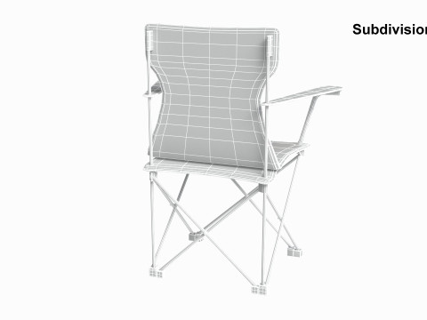 Folding Chair 03 3D Model