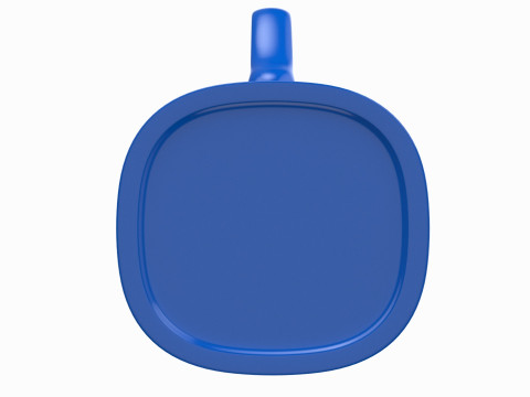 Coffee Mug Blue 3D Model