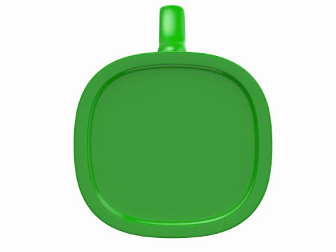 Coffee Mug Green 3D Model
