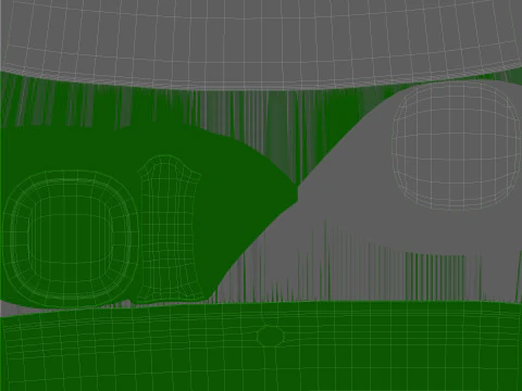 Coffee Mug Green 3D Model