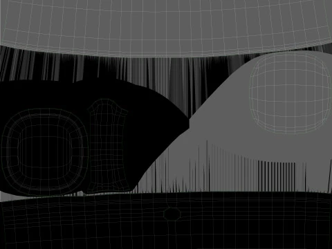 Caneca de caf&eacute; branca Modelo 3D