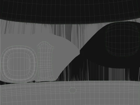 Caneca de caf&eacute; branca Modelo 3D