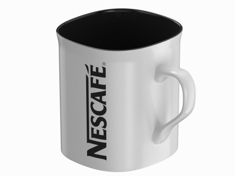 Nescafe Coffee Cup Red 3Dモデル