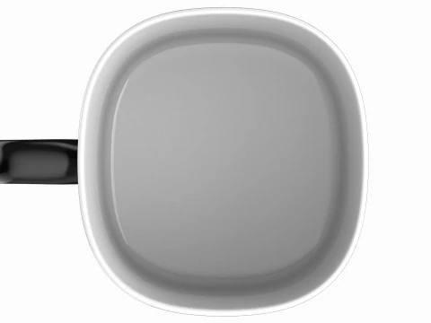 Nescafe Coffee Cup Black 3D Model