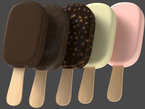 Ice Cream 3D Model