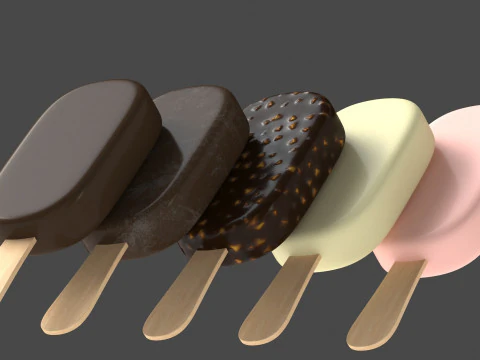 Ice Cream 3D Model