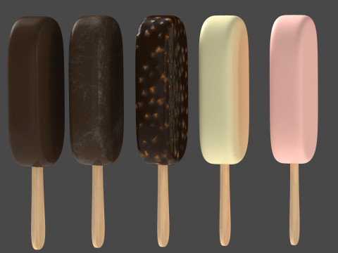 Ice Cream 3D Model