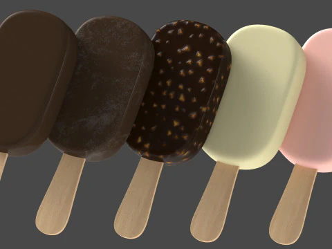Ice Cream 3D Model