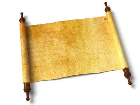 Scroll 01 3D Model