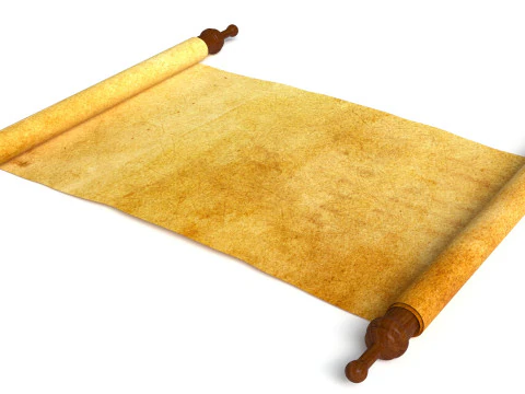 Scroll 01 3D Model