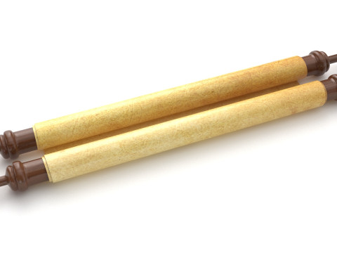 Scroll 02 3D Model