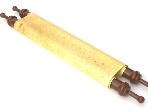 Scroll 02 3D Model