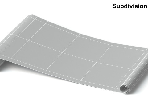 Scroll 03 Model 3D