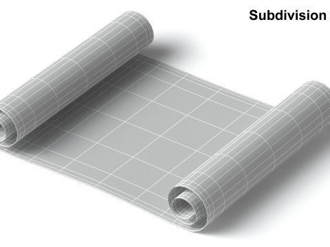Scroll 04 Model 3D