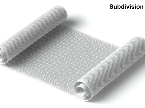 Scroll 04 3D Model