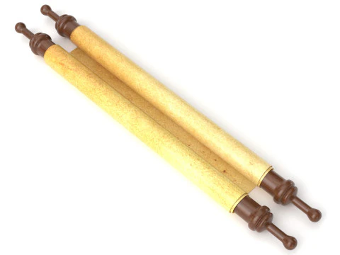 Scrolls Set 3D Model