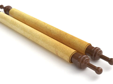 Scrolls Set 3D Model