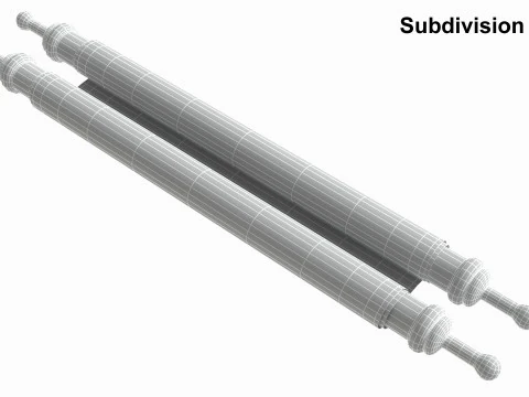 Scrolls Set 3D Model