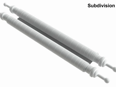 Scrolls Set 3D Model