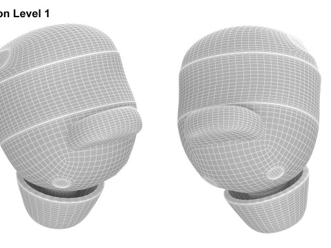 Google Pixel Buds Pro 2 Hazel 3D Model