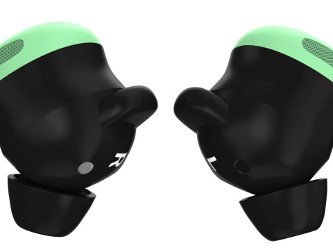 Google Pixel Buds Pro 2 Wintergreen 3D Model