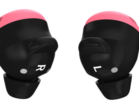 Google Pixel Buds Pro 2 Peony Modèle 3D