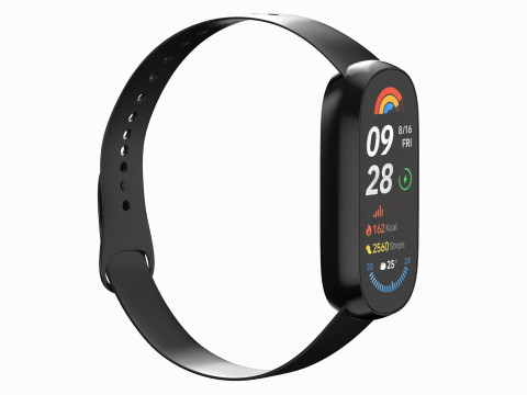 Xiaomi Smart Band 9 Black Modelo 3D