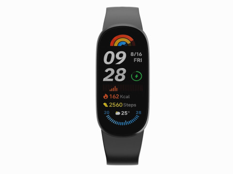Xiaomi Smart Band 9 Black Modelo 3D