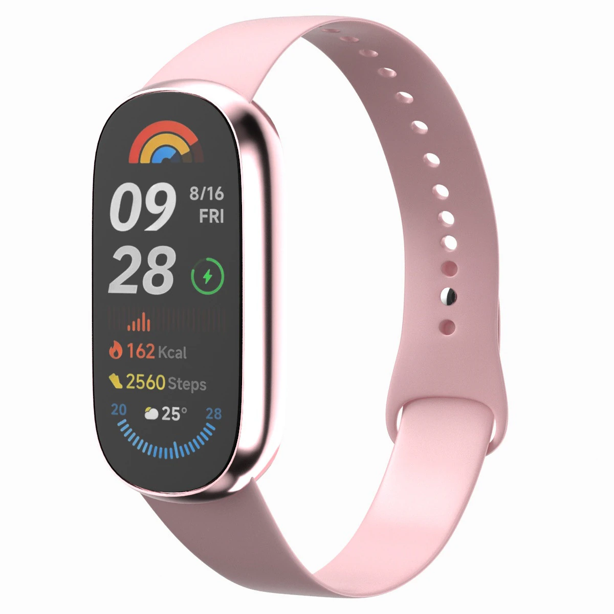 Xiaomi Smart Band 9 Pin 3D Model .c4d .max .obj .3ds .fbx .stl .blend 