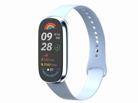 Xiaomi Smart Band 9 Pin 3D Model