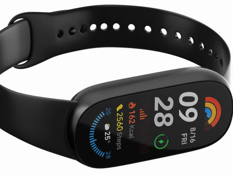 Xiaomi Smart Band 9 Pin 3D Model