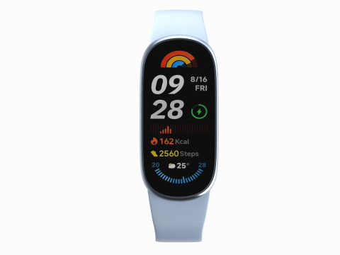 Xiaomi Smart Band 9 Blue 3D Modell