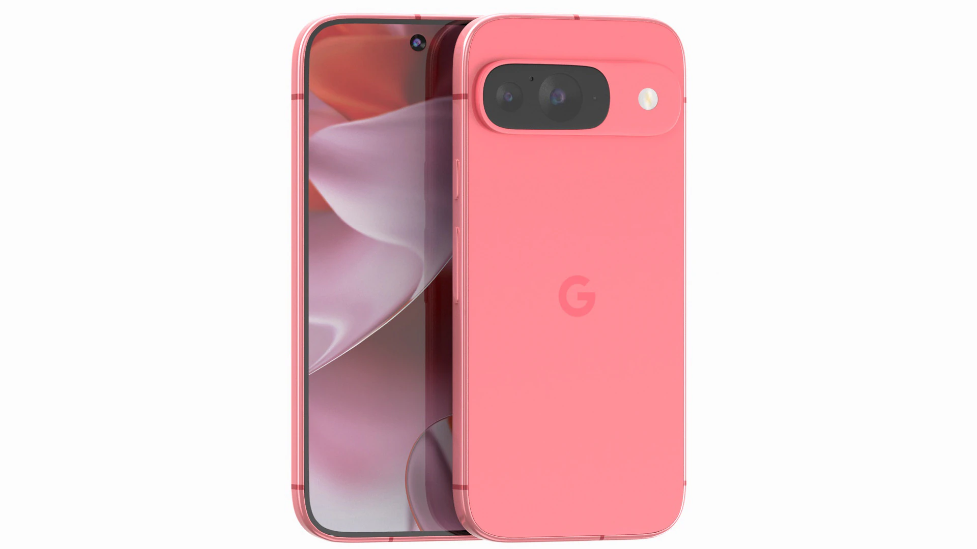 Google Pixel 9 Peony 3D Model .c4d .max .obj .3ds .fbx .stl .blend 