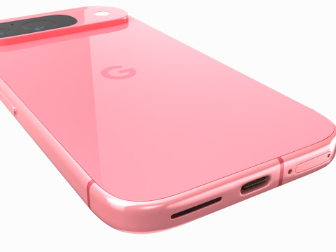 Google Pixel 9 Peony 3Dモデル