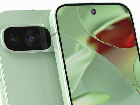 Google Pixel 9 Wintergreen 3D Model in Phone and Cell Phone
