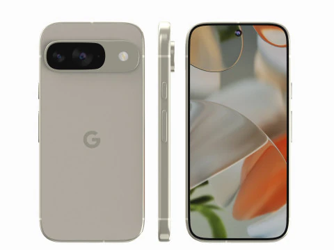 Google Pixel 9 All Colors 3D Model