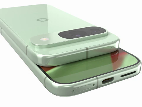 Google Pixel 9 All Colors 3D Model