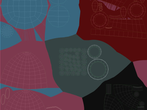Cartoon Submarines Collection 3D 모델