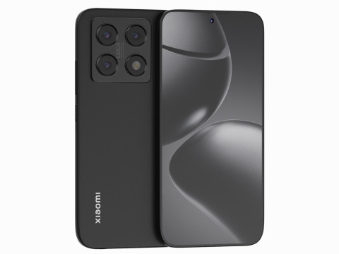 Xiaomi 14T Black 3D Model