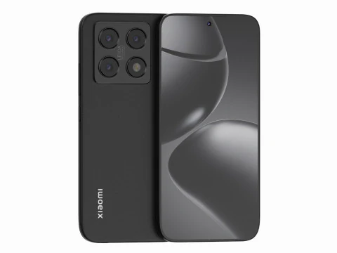 Xiaomi 14T Black 3D Model