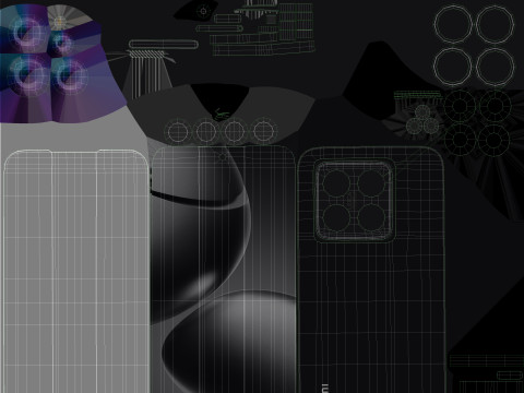 Xiaomi 14T Black Modèle 3D