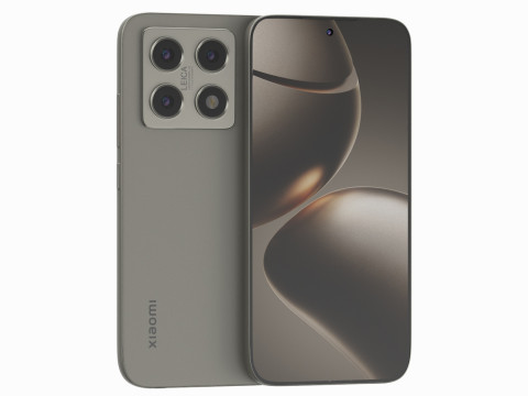 Xiaomi 14T Gray 3D Model
